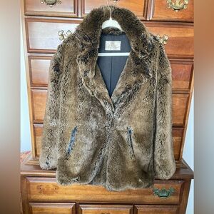 Free People Faux Fur Jacket